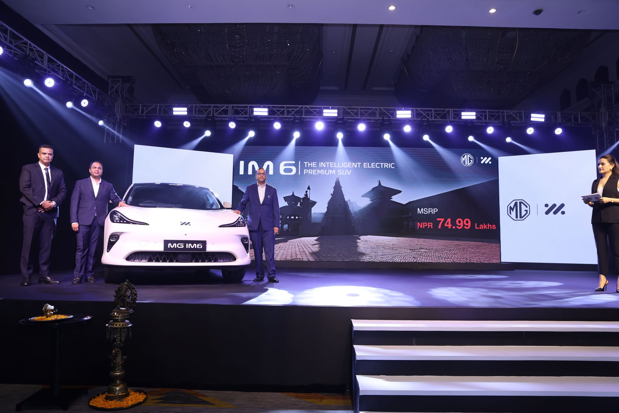 MG IM6 Electric SUV Launched in the Nepali Market with Innovative Features